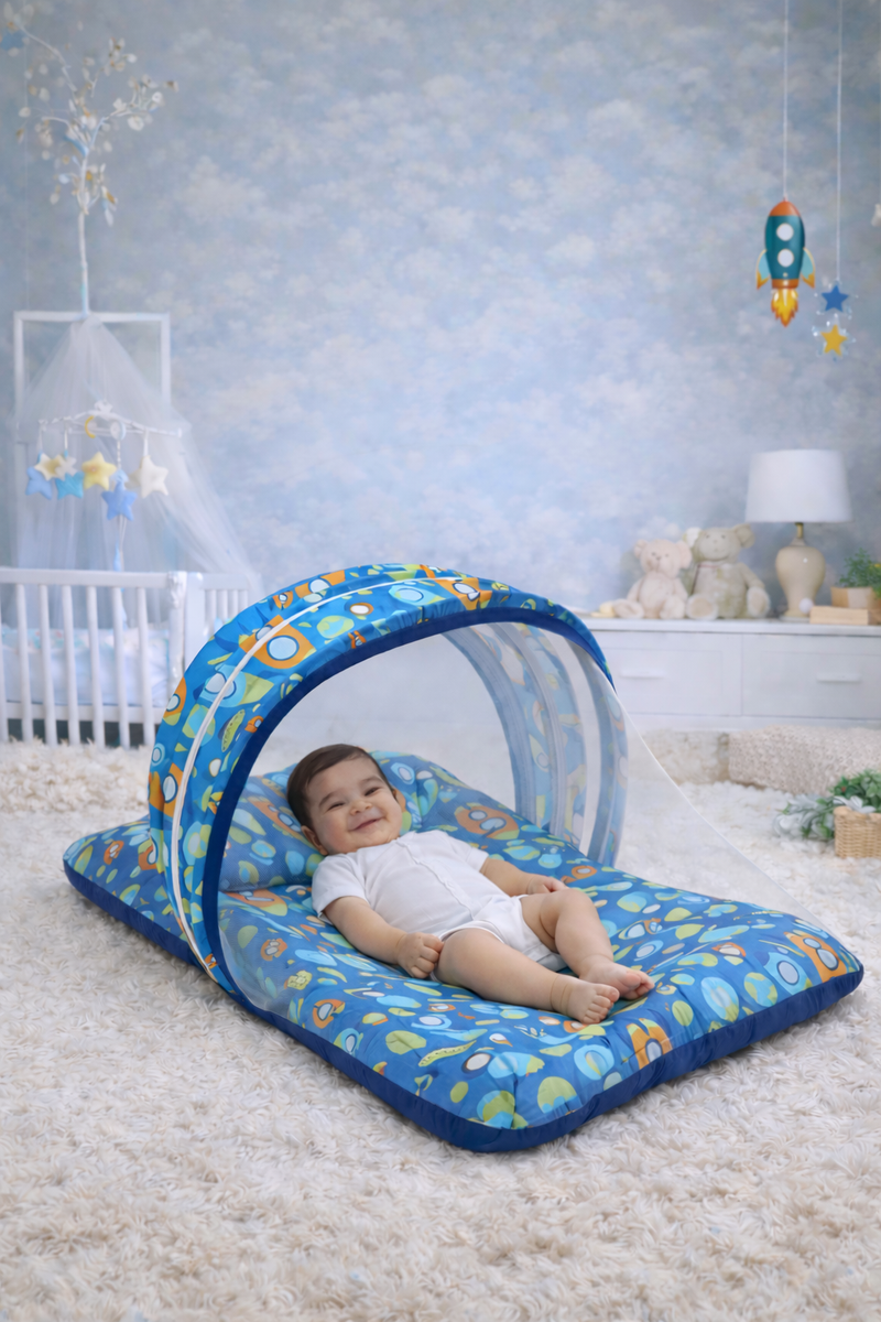 Aztec Rocket -  Kradyl Kroft Bassinet Style Mosquito Net Bedding for Infants