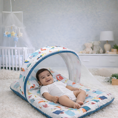 Little Minty -  Kradyl Kroft Bassinet Style Mosquito Net Bedding for Infants