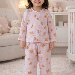 Pink Cherry | Checkered Muslin | Soft Unisex Muslin Set for New Born to 6 Years