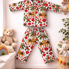 Secret Garden - 100% Cotton Lightweight Cambric Soft Unisex Muslin Set for New Born to 6 Years