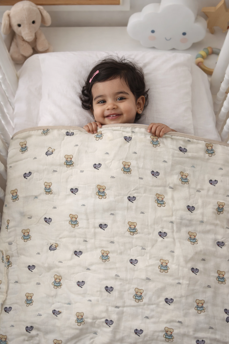 Premium Muslin Quilts for 0 to 2 Yrs | Wheels
