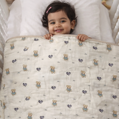 Premium Muslin Quilts for 0 to 2 Yrs | Wheels