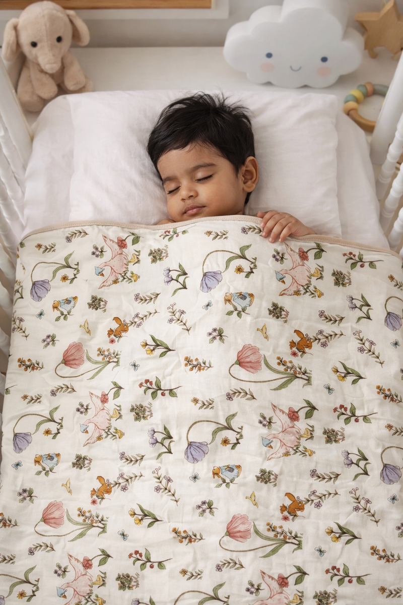 Premium Muslin Quilts for 0 to 2 Yrs | Floral