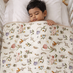 Premium Muslin Quilts for 0 to 2 Yrs | Floral