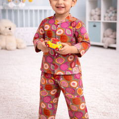 Pomogrand - 100% Cotton Lightweight Cambric Soft Unisex Muslin Set for New Born to 6 Years