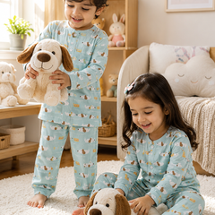 Just Hungry Me| Premium Crinkled Double Layered Soft Unisex Muslin Set for New Born to 6 Years