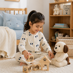 Just Puppito| Premium Crinkled Double Layered Soft Unisex Muslin Set for New Born to 6 Years