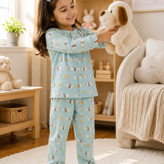 Just Hungry Me| Premium Crinkled Double Layered Soft Unisex Muslin Set for New Born to 6 Years