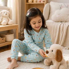 Just Hungry Me| Premium Crinkled Double Layered Soft Unisex Muslin Set for New Born to 6 Years