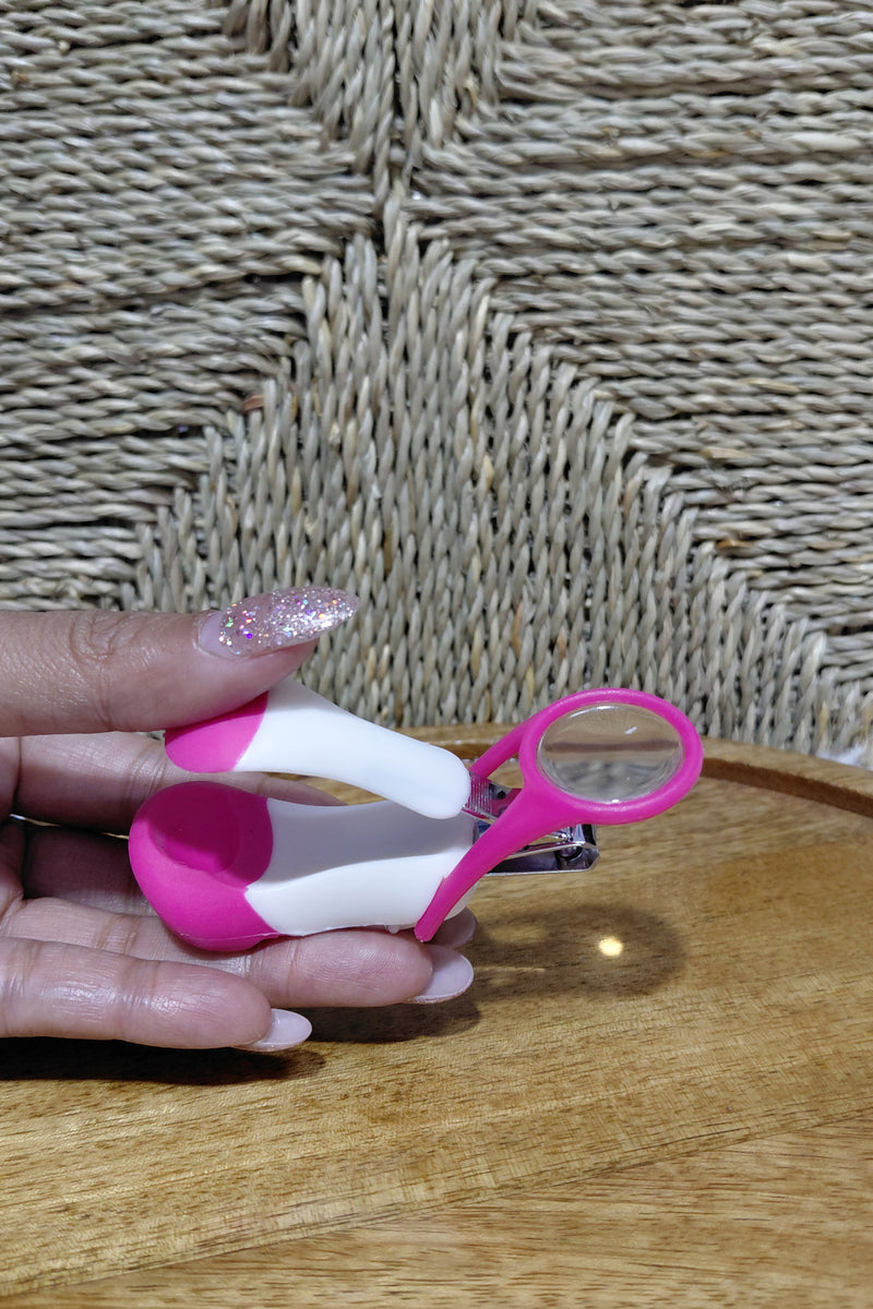 Kradyl Kroft Baby Nail Clipper with Magnifier Zoom Lens, Safety Nails Cutter for New Born Babies Infant Toddler, Manicure Pedicure Care | Baby Nail Cutter | Nails Clipper for New Born Baby