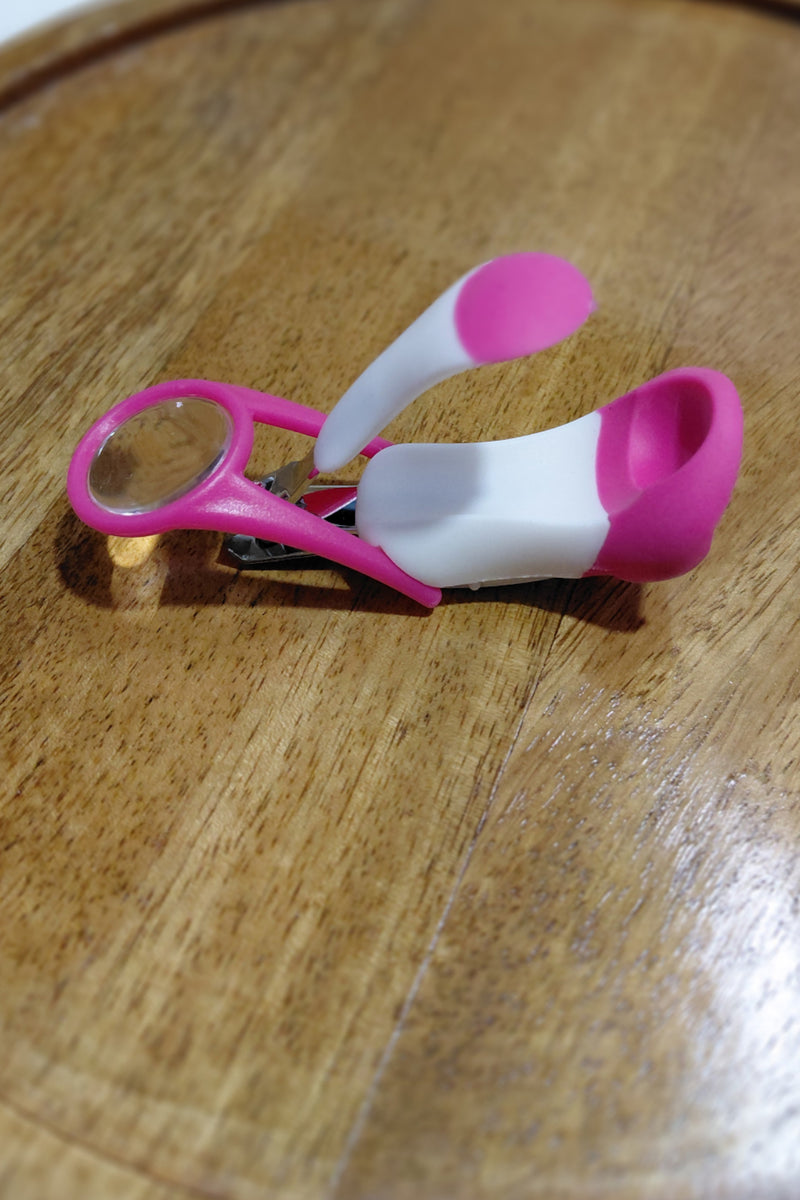 Kradyl Kroft Baby Nail Clipper with Magnifier Zoom Lens, Safety Nails Cutter for New Born Babies Infant Toddler, Manicure Pedicure Care | Baby Nail Cutter | Nails Clipper for New Born Baby