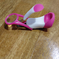 Kradyl Kroft Baby Nail Clipper with Magnifier Zoom Lens, Safety Nails Cutter for New Born Babies Infant Toddler, Manicure Pedicure Care | Baby Nail Cutter | Nails Clipper for New Born Baby