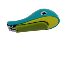 Kradyl Kroft Nail Clipper - Whale Edition, Colorful Baby Nail Clipper, Nail Cutter, Safe Infant Grooming Tool