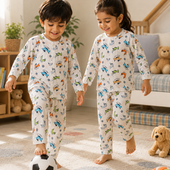 Go Fetch - 60s Count Premium 100% Cotton Poplin | Soft Unisex Set for Kids