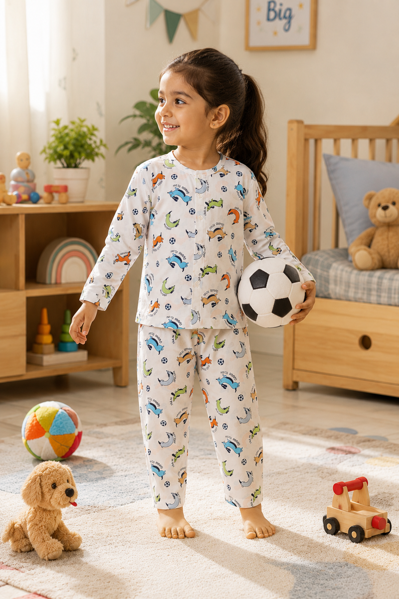 Go Fetch - 60s Count Premium 100% Cotton Poplin | Soft Unisex Set for Kids