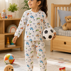 Go Fetch - 60s Count Premium 100% Cotton Poplin | Soft Unisex Set for Kids
