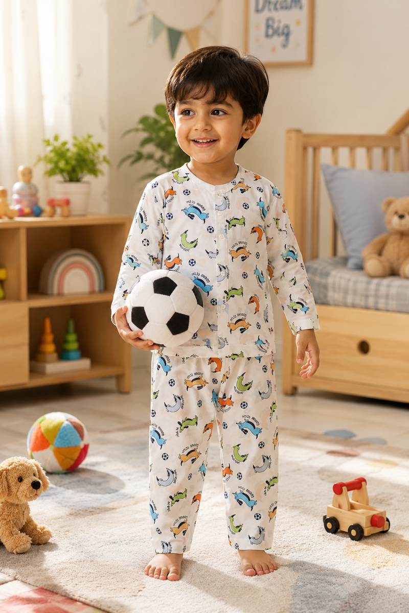 Go Fetch - 60s Count Premium 100% Cotton Poplin | Soft Unisex Set for Kids