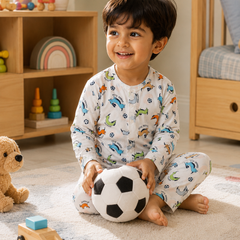 Go Fetch - 60s Count Premium 100% Cotton Poplin | Soft Unisex Set for Kids