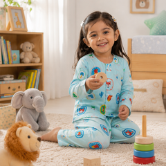Picture This - 60s Count Premium 100% Cotton Poplin | Soft Unisex Set for Kids
