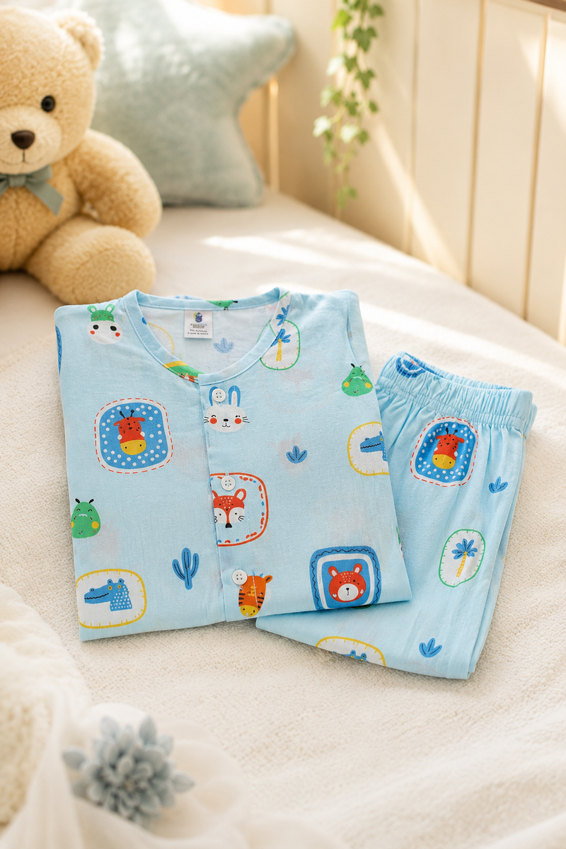 Picture This - 60s Count Premium 100% Cotton Poplin | Soft Unisex Set for Kids