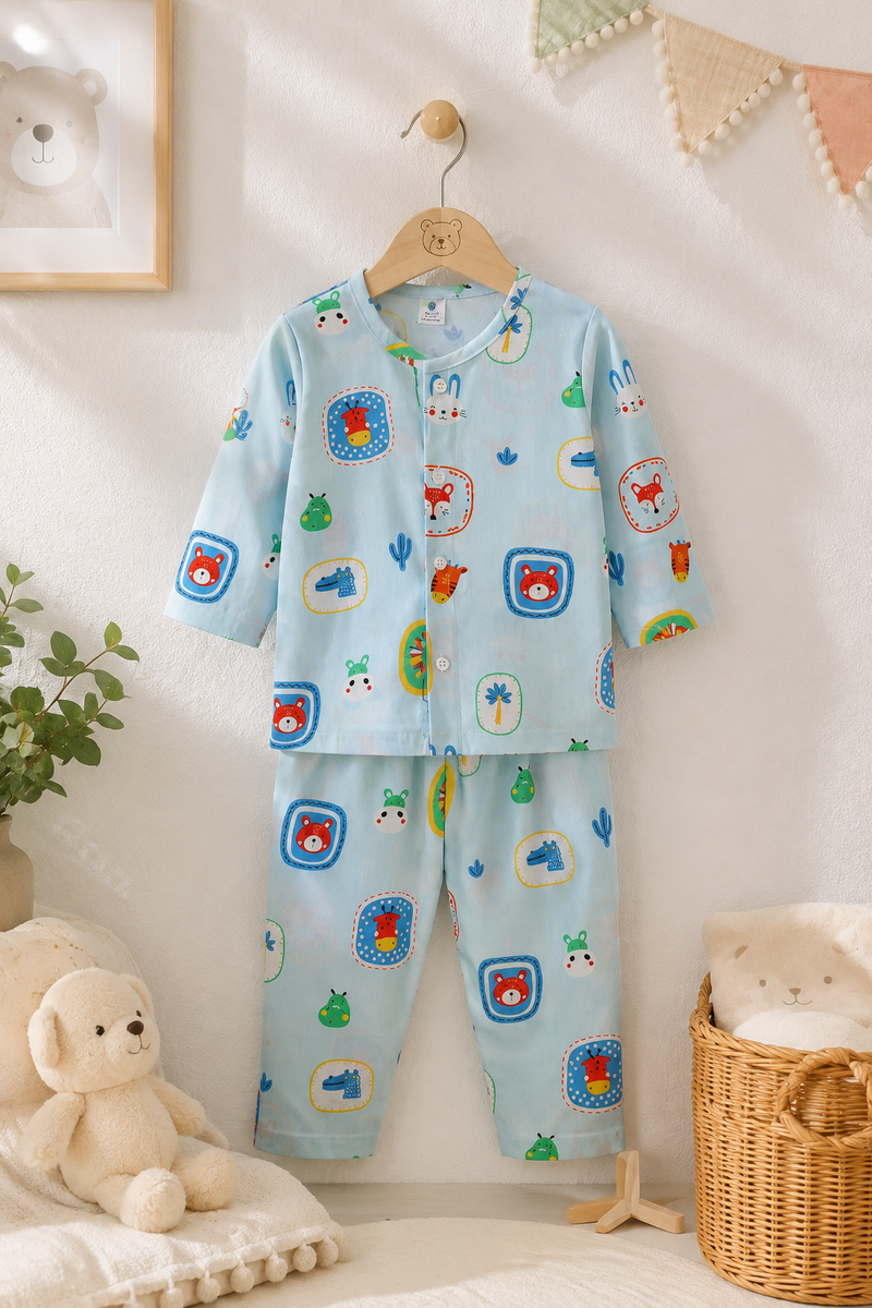 Picture This - 60s Count Premium 100% Cotton Poplin | Soft Unisex Set for Kids