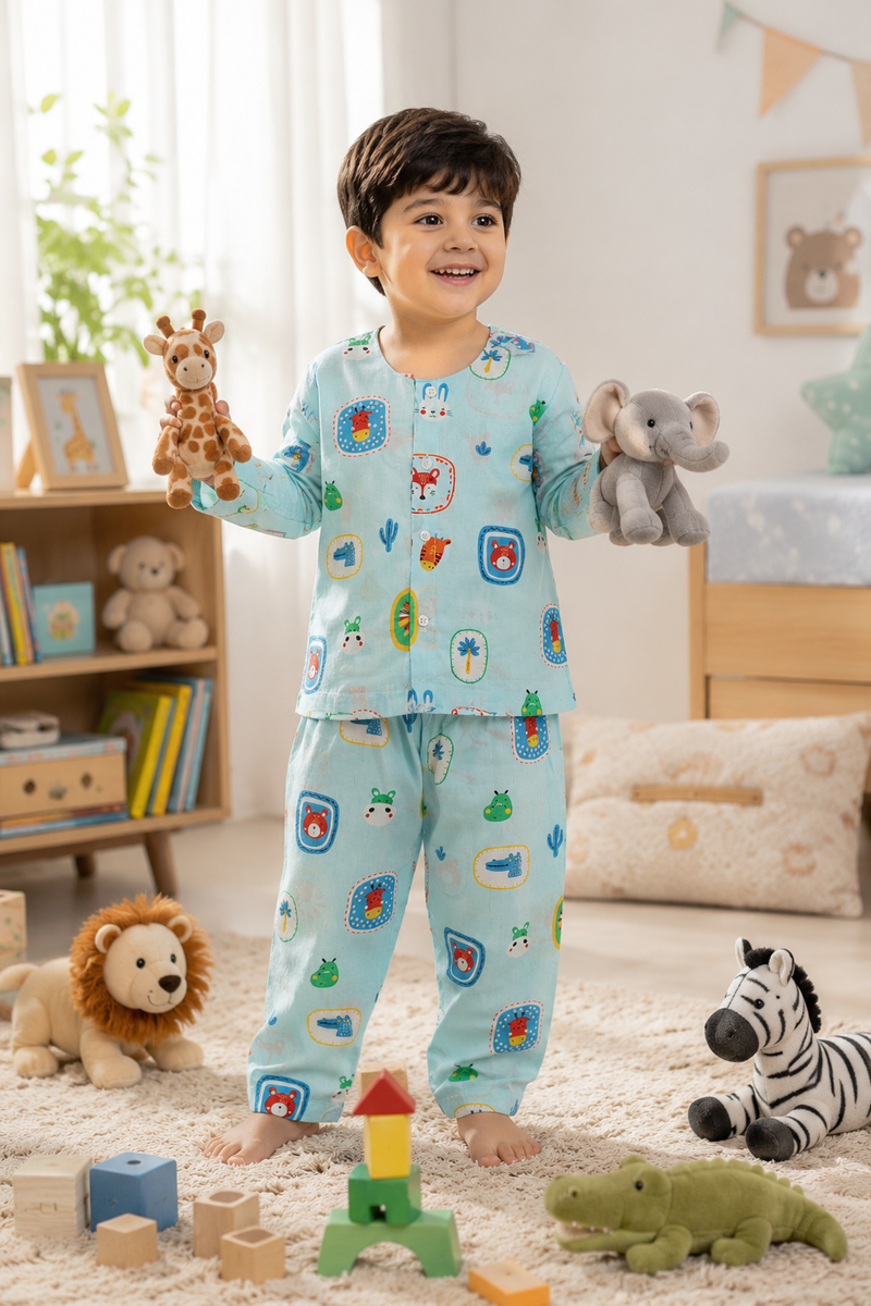 Picture This - 60s Count Premium 100% Cotton Poplin | Soft Unisex Set for Kids