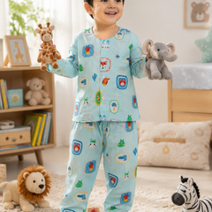 Picture This - 60s Count Premium 100% Cotton Poplin | Soft Unisex Set for Kids