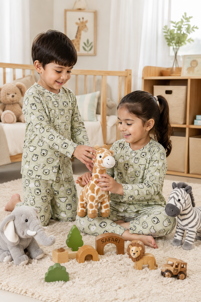 My Friends - 60s Count Premium 100% Cotton Poplin | Soft Unisex Set for Kids