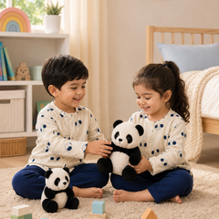 Puppito| Premium Crinkled Double Layered Soft Unisex Muslin Set for New Born to 6 Years