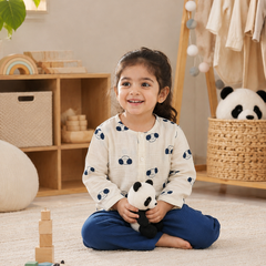 Puppito| Premium Crinkled Double Layered Soft Unisex Muslin Set for New Born to 6 Years