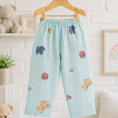 Unisex Pajama Pants | 120 GSM Checkered Muslin Fabric - Design 4