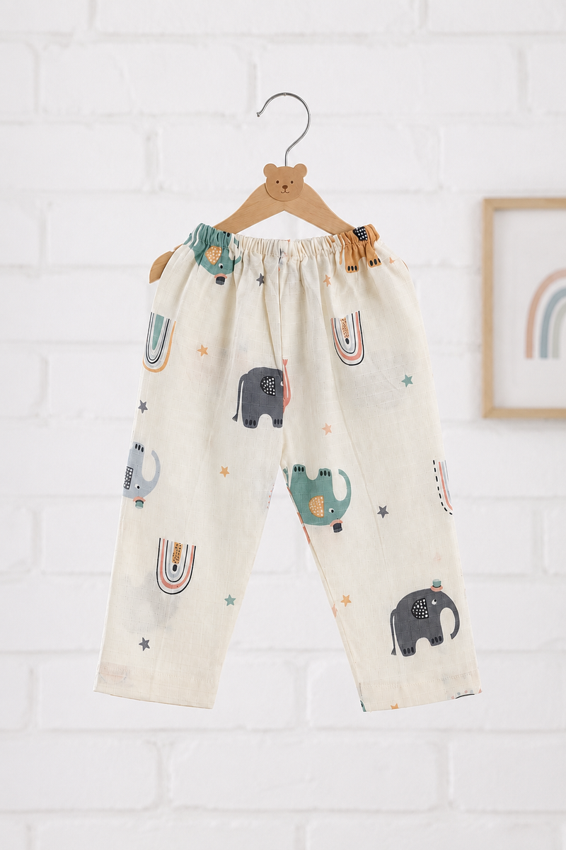 Unisex Pajama Pants | 120 GSM Checkered Muslin Fabric - Design 6