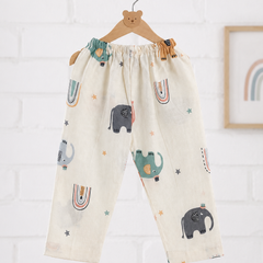Unisex Pajama Pants | 120 GSM Checkered Muslin Fabric - Design 6