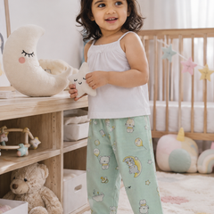 Unisex Pajama Pants | 120 GSM 100% Cotton Checkered Muslin Fabric - Design 1