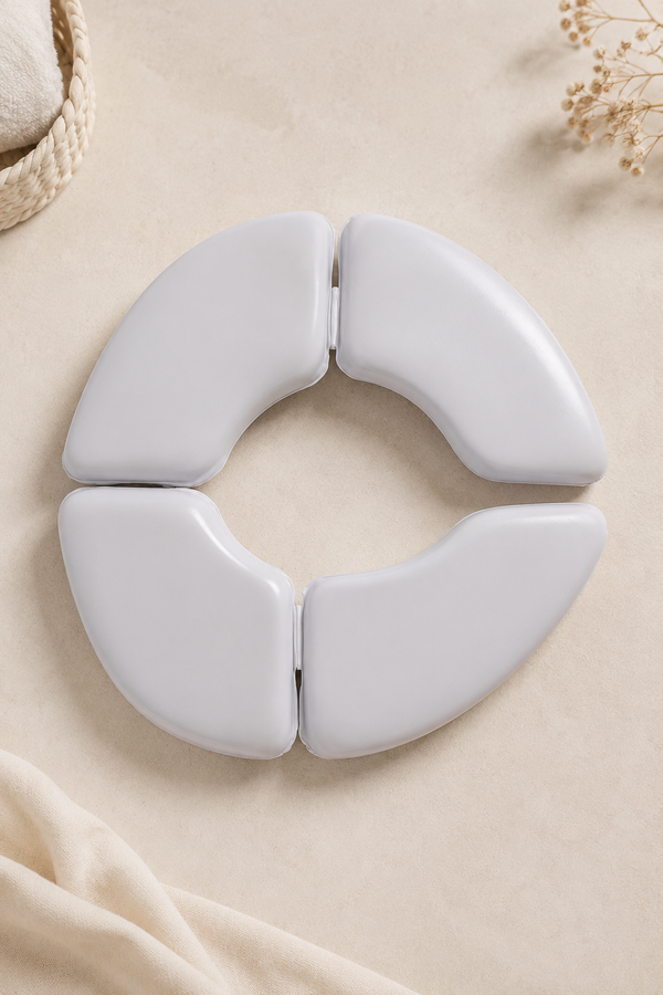 Compact Foldable Potty Chair - White