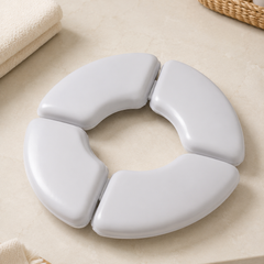 Compact Foldable Potty Chair - White