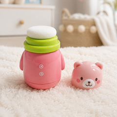 Baby Powder Puff | Baby Powder Puff With Box | Powder Puff With Box Holder Container | Powder Puff For Babies | Puff Powder Box - 5