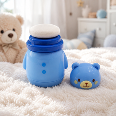 Baby Powder Puff | Baby Powder Puff With Box | Powder Puff With Box Holder Container | Powder Puff For Babies | Puff Powder Box - 6