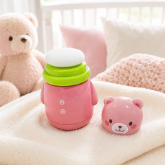 Baby Powder Puff | Baby Powder Puff With Box | Powder Puff With Box Holder Container | Powder Puff For Babies | Puff Powder Box - 5