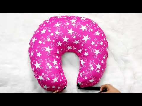 Pink Star-Baby Feeding Pillow | Nursing Pillow | Breastfeeding Pillow