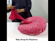 Einstein Pink-Baby Feeding Pillow | Nursing Pillow | Breastfeeding Pillow