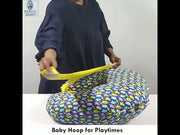 Dancing Elephants - Baby Feeding Pillow | Nursing Pillow | Breastfeeding Pillow