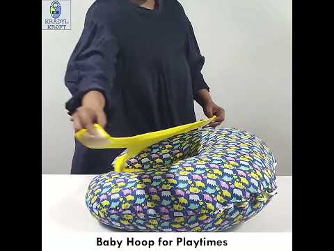 Dancing Elephants - Baby Feeding Pillow | Nursing Pillow | Breastfeeding Pillow