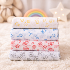 Set of 4 Fine Cotton Swaddles | Superfine Cotton - Gamma