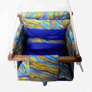 Blue Tiger - Baby Swing | Jhula | Wooden Base