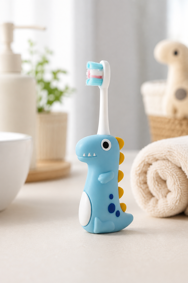Animal Design Soft Tooth Brush for 2 to 6 Years - Design 1