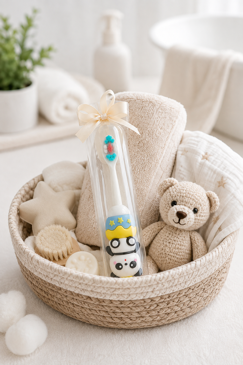 Animal Design Soft Tooth Brush for 2 to 6 Years - Design 8