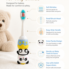 Animal Design Soft Tooth Brush for 2 to 6 Years - Design 8