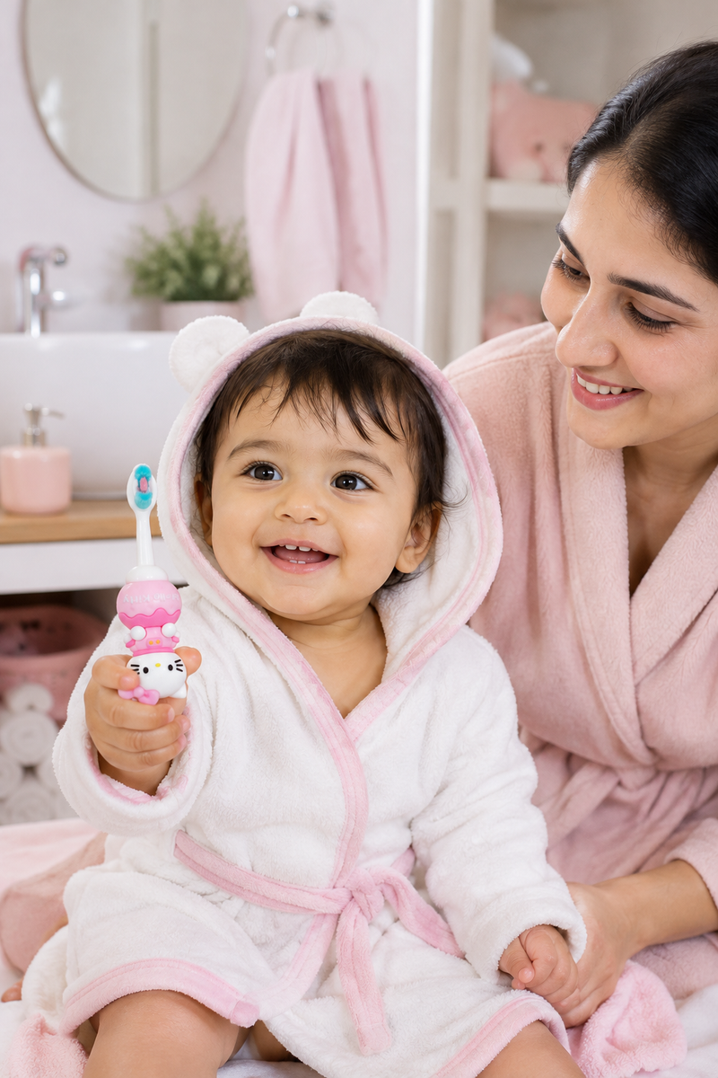 Animal Design Soft Tooth Brush for 2 to 6 Years - Design 9