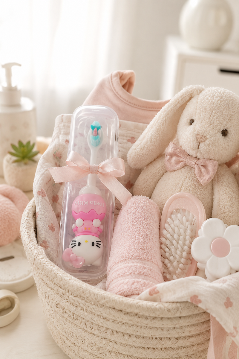 Animal Design Soft Tooth Brush for 2 to 6 Years - Design 9